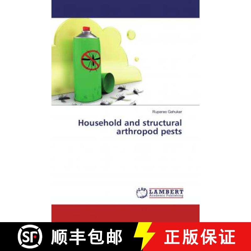 预订 Household and structural arthropod pests [9786133991606]