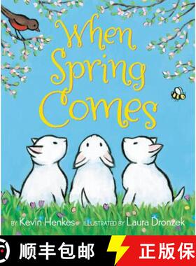 【3-4周达】When Spring Comes: An Easter and Springtime Book for Kids [9780062331397]