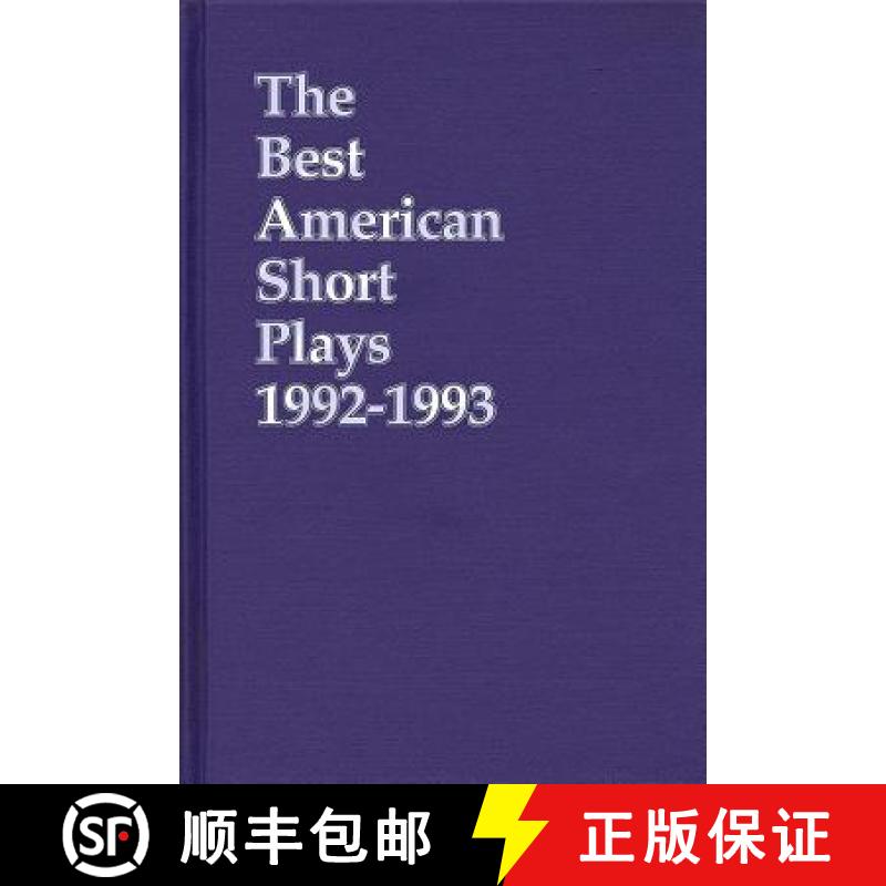 【3-4周达】The Best American Short Plays 1992-1993 [9781557831675]