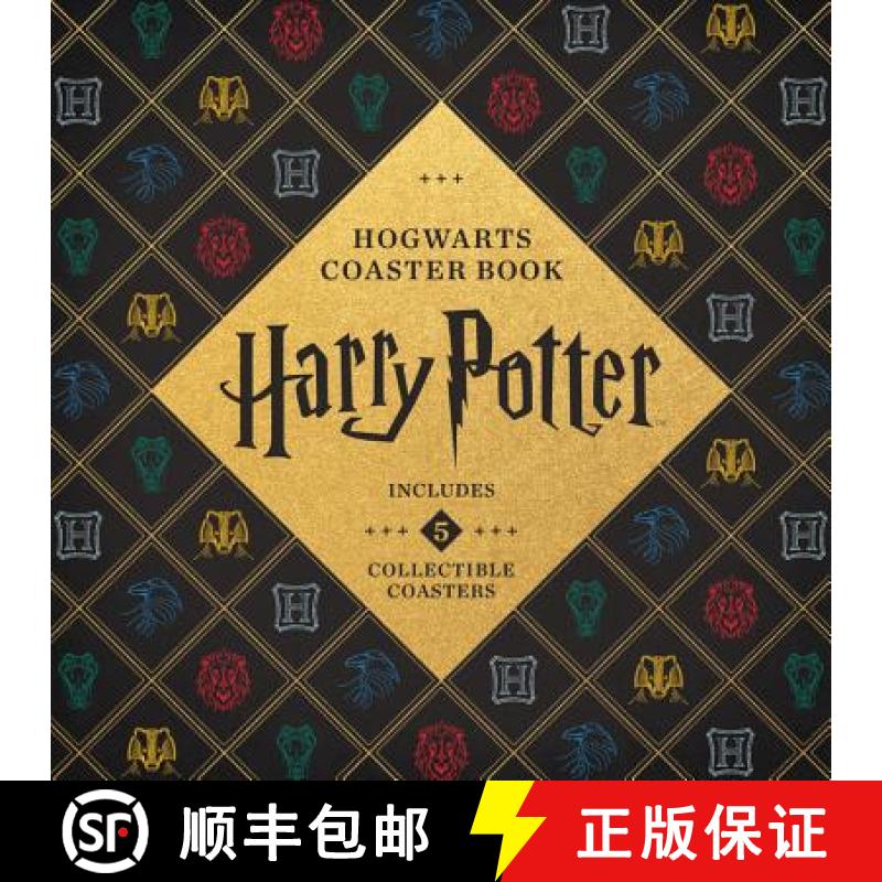 【3-4周达】Harry Potter Hogwarts Coaster Book : Gryffindor, Ravenclaw, Hufflepuff, Slytherin [9780762467693]