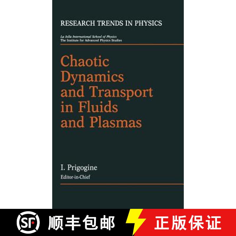 【3-4周达】Chaotic Dynamics and Transport in Fluids and Plasmas [9780883189238]
