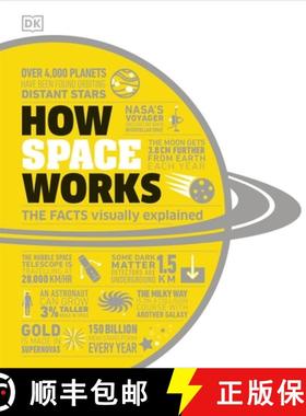 预订 How Space Works : The Facts Visually Explained [9780241446324]