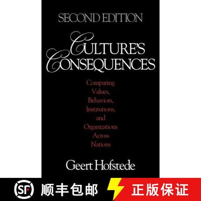 【4周达】Culture's Consequences: Comparing Values, Behaviors, Institutions and Organizations Across N... [9780803973237]