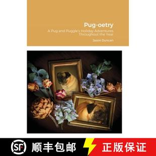 oetry Throughout Year Pug 4周达 Holiday Puggle and 9781387766826 the Adventures