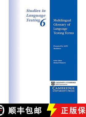 【3-4周达】Multilingual Glossary of Language Testing Terms: - Multilingual Glossary of Language Testi... [9780521658775]