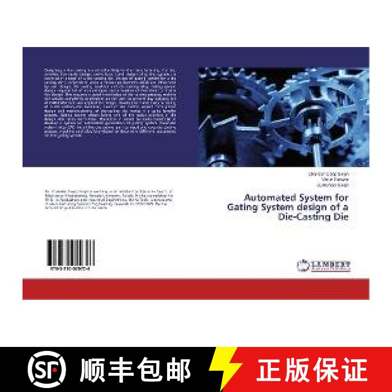预订 Automated System for Gating System design of a Die-Casting Die [9783330020726]