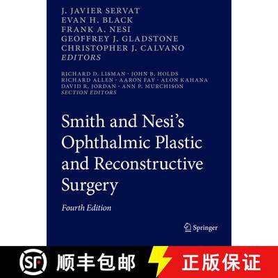 【3-4周达】Smith and Nesi’s Ophthalmic Plastic and Reconstructive Surgery (Fourth Edition 2021) [9783030417222]