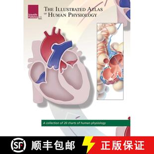 【3-4周达】The Illustrated Atlas of Human Physiology: A Collection of 20 Anatomical Charts of Human P... [9781932922981]