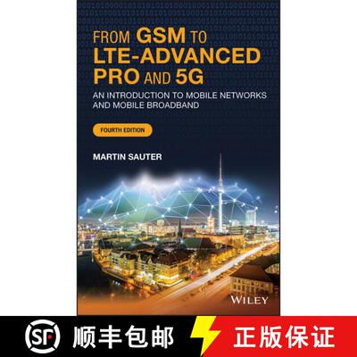 【3-4周达】精装 From Gsm To Lte-Advanced Pro And 5G: An Introduction To Mobile Networks And Mobile Br... [9781119714675]