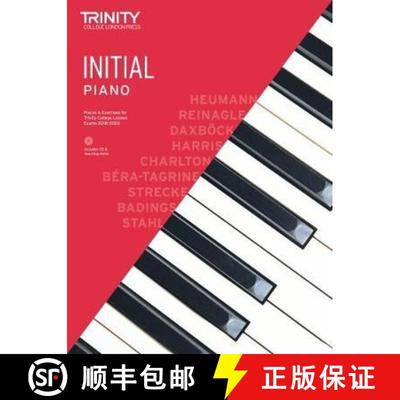 【3-4周达】Trinity College London Piano Exam Pieces & Exercises 2018-2020. Initial Grade (with CD) [9780857366078]