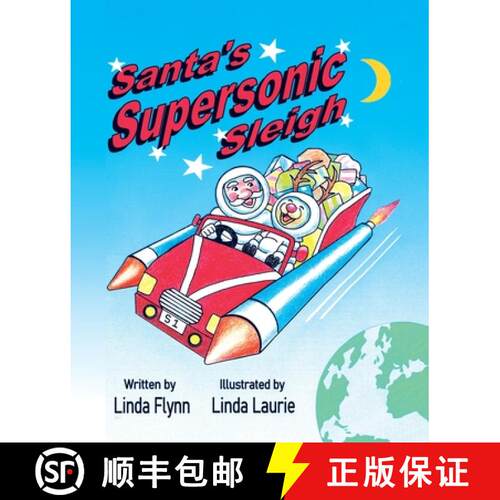 【3-4周达】Santa's Supersonic Sleigh [9781910542910]