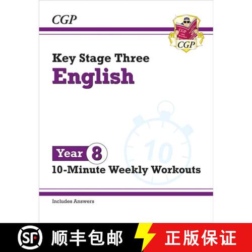 New KS3 Year 8 English 10-Minute Weekly Workouts [9781837740499]