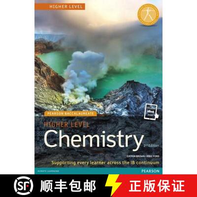 【2-3周达】Pearson Baccalaureate Chemistry Higher Level 2nd edition print and online edition for the ... [9781447959755]