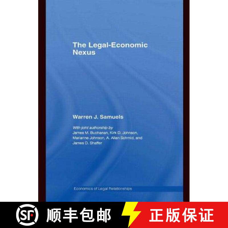 【3-4周达】The Legal-Economic Nexus : Fundamental Processes [9780415493604]