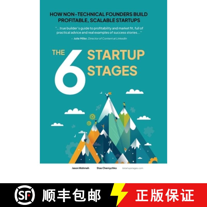 【3-4周达】The 6 Startup Stages: How Non-technical Founders Create Scalable, Profitable Companies [9798991554022]