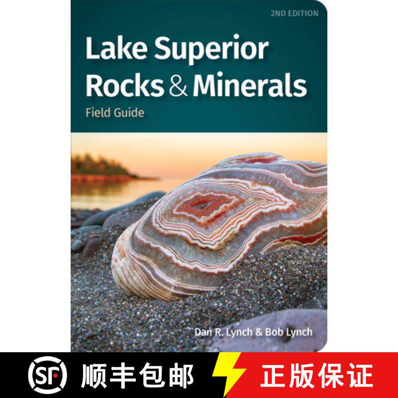 【3-4周达】Lake Superior Rocks & Minerals Field Guide: A Field Guide to the Lake Superior Area [9781647550585]