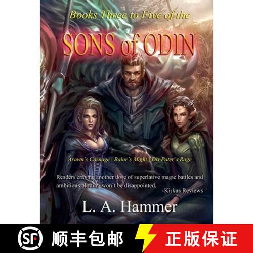 【3-4周达】Books Three to Five of the Sons of Odin: Arawn's Carnage; Balor's Might; Dis Pater's Rage [9798231608768]