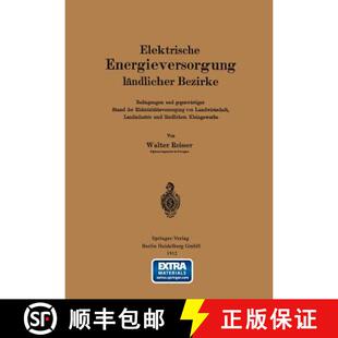 Elektrische 9783662322147 ... Und 4周达 Gegenwartiger Landlicher Energieversorgung Der Bezirke Stand Bedingungen