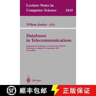 【3-4周达】Databases in Telecommunications : International Workshop, Co-located with VLDB-99 Edinburg... [9783540676676]