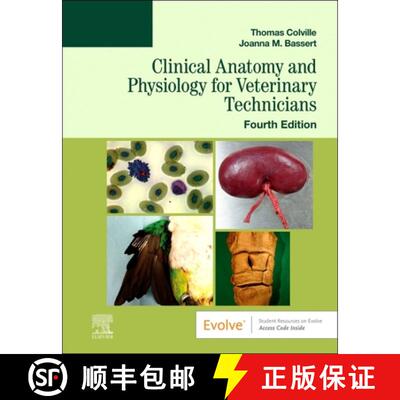 【3-4周达】Clinical Anatomy and Physiology for Veterinary Technicians [9780323793414]
