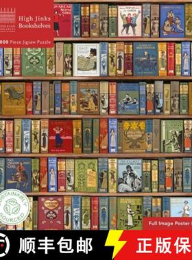 【3-4周达】Adult Sustainable Jigsaw Puzzle Bodleian Library: High Jinks Bookshelves: 1000-Pieces. Eth... [9781786646354]