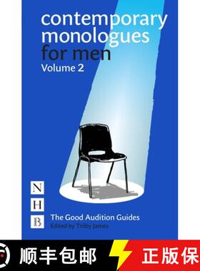 【3-4周达】Contemporary Monologues for Men: Volume 2: NHB Good Audition Guides [9781848429734]