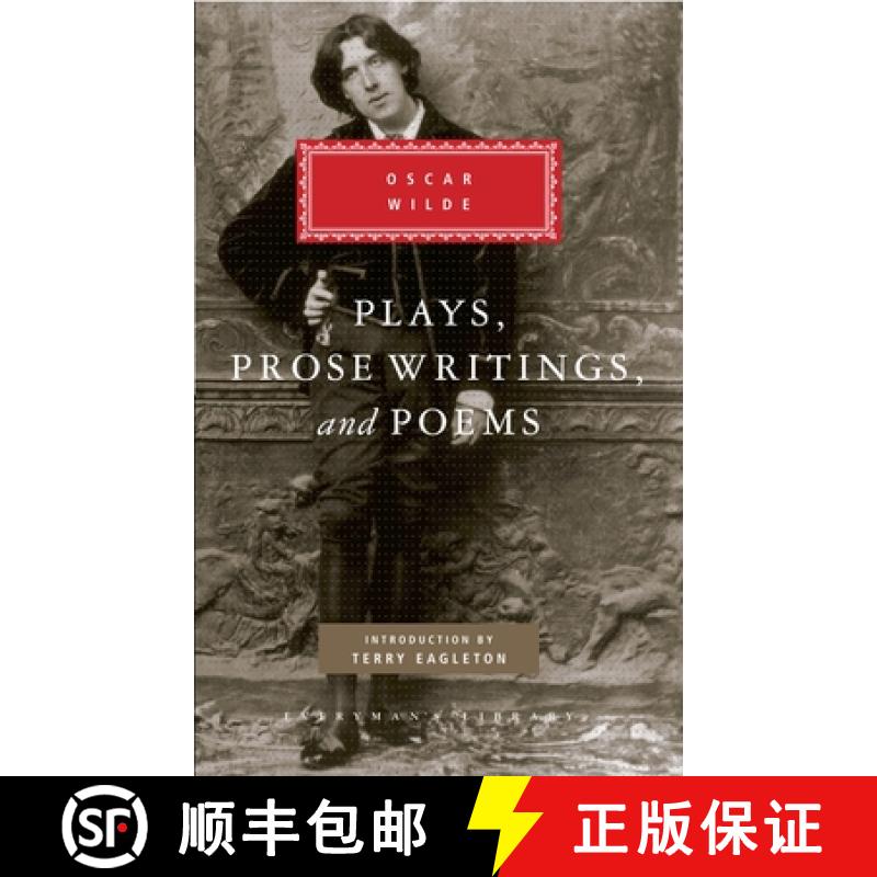 【3-4周达】Plays, Prose Writings and Poems of Oscar Wilde: Introduction by Terry Eagleton [9780679405832]