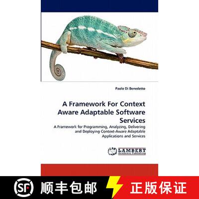 预订 A Framework For Context Aware Adaptable Software Services [9783843353830]