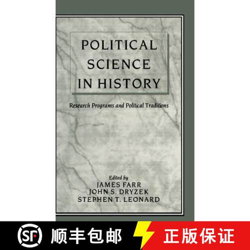 【3-4周达】精装 Political Science in History: Research Programs and Political Traditions [9780521474221]