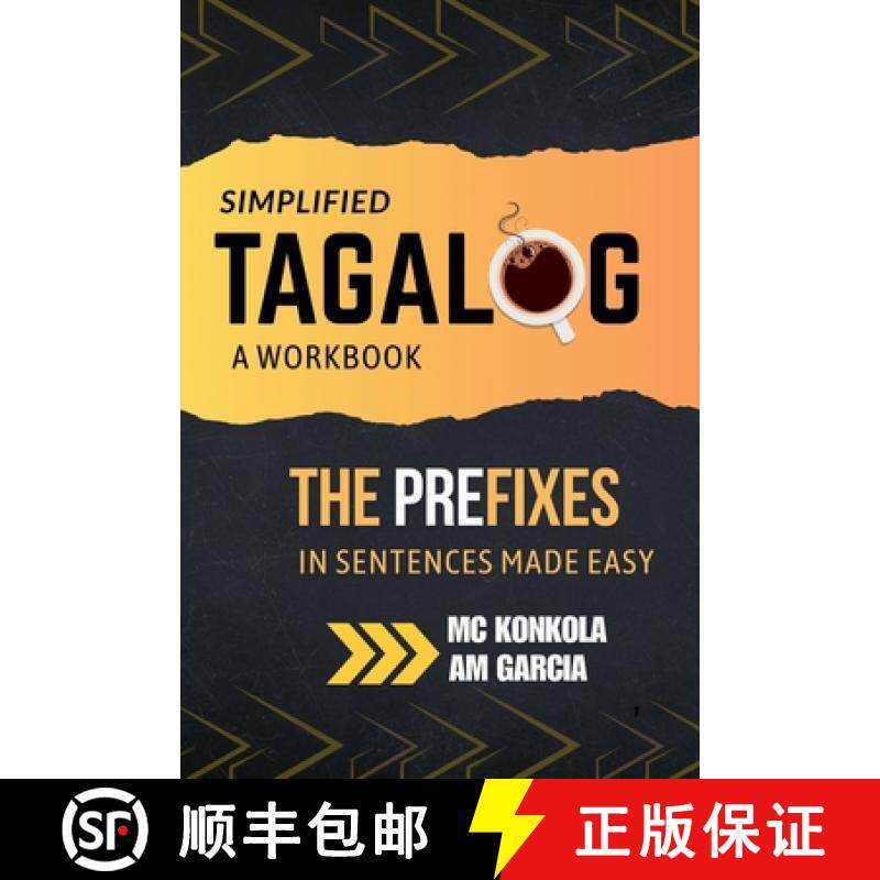 【3-4周达】Simplified Tagalog: A Workbook.  The Prefixes in Sentences Made Easy [9798232745103] - 实物图