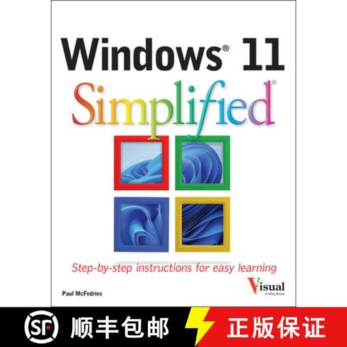 【3-4周达】Windows 11 Simplified [9781119893080]