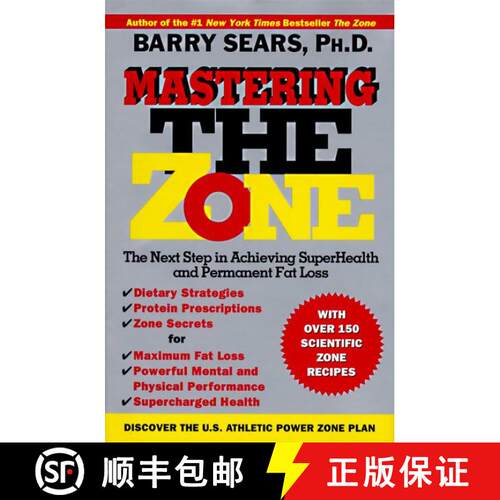 【3-4周达】精装 Mastering the Zone: The Next Step in Achieving SuperHealth and Permanent Fat Loss [9780060391904]