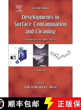 【3-4周达】Developments in Surface Contamination and Cleaning, Vol. 1: Fundamentals and Applied Aspects [9780323299602]