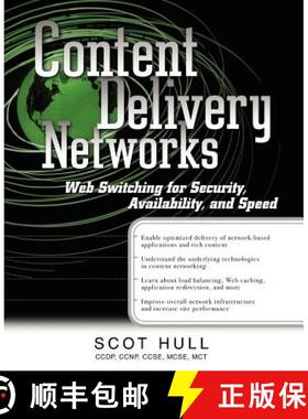 【3-4周达】Content Delivery Networks: Web Switching for Security, Availability, and Speed: Web Switch... [9780072190465]