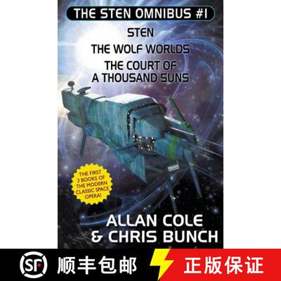 【3-4周达】The Sten Omnibus #1: Sten, The Wolf Worlds, The Court of a Thousand Suns [9781479421879]