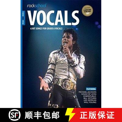 【3-4周达】Rockschool: Vocals Grade 6 - Male (2014 [9781910975138]