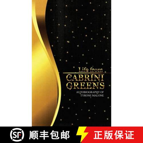 【3-4周达】精装 Life from Cabrini Greens: Autobiography of Tyrone Malone [9781639372782]