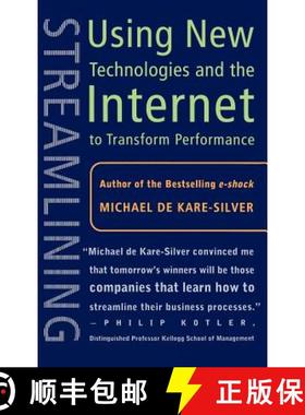【3-4周达】Streamlining: Using New Technologies and the Internet to Transform Performance [9780333994566]