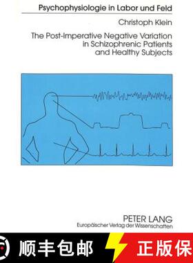 预订 The Post-Imperative Negative Variation in Schizophrenic Patients and Healthy Subjects [9783631310786]