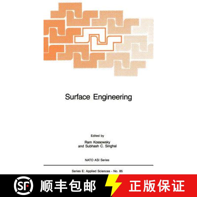 【3-4周达】Surface Engineering : Surface Modification of Materials [9789024730933]