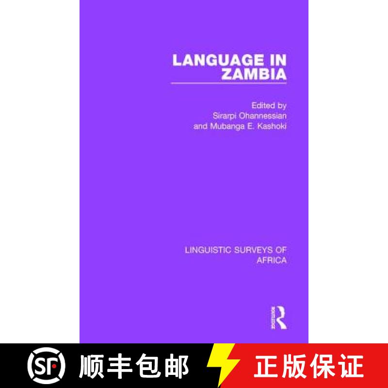 【3-4周达】LANGUAGE IN ZAMBIA (LINGUISTIC SURV [9781138093355]