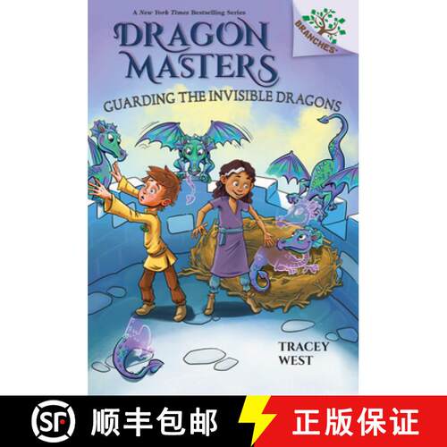 【3-4周达】精装 Guarding the Invisible Dragons: A Branches Book (Dragon Masters #22): Volume 22 [9781338776911]