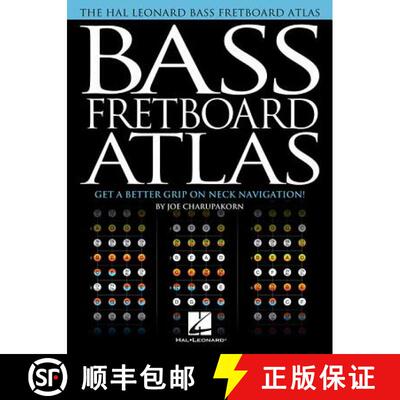 【3-4周达】Bass Fretboard Atlas: Get a Better Grip on Neck Navigation! [9781495080364]