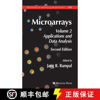 【3-4周达】精装 Microarrays : Volume 2, Applications and Data Analysis (2nd ed. 2007) [9781588299444]
