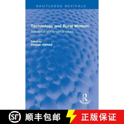 【3-4周达】精装 Technology and Rural Women: Conceptual and Empirical Issues [9781032321516]