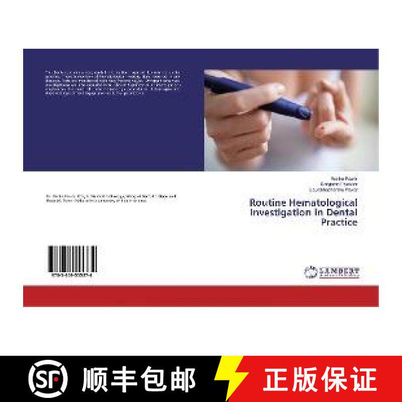 预订 Routine Hematological Investigation in Dental Practice [9783659555374]