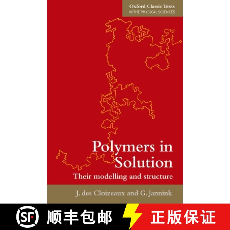 【3-4周达】Polymers in Solution: Their Modelling and Structure [9780199588930]