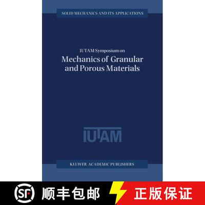 【3-4周达】IUTAM Symposium on Mechanics of Granular and Porous Materials : Proceedings of the IUTAM S... [9789401063241]