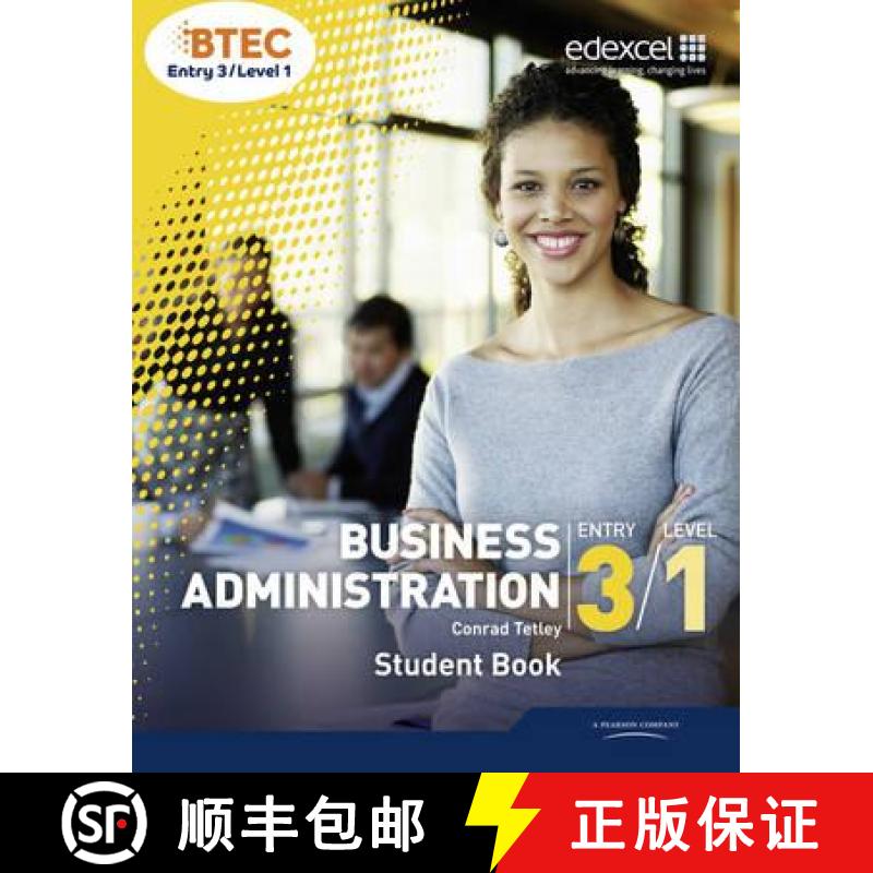【3-4周达】BTEC Entry 3/Level 1 Business Administration Student Book: - BTEC Entry 3 [9781846909214]