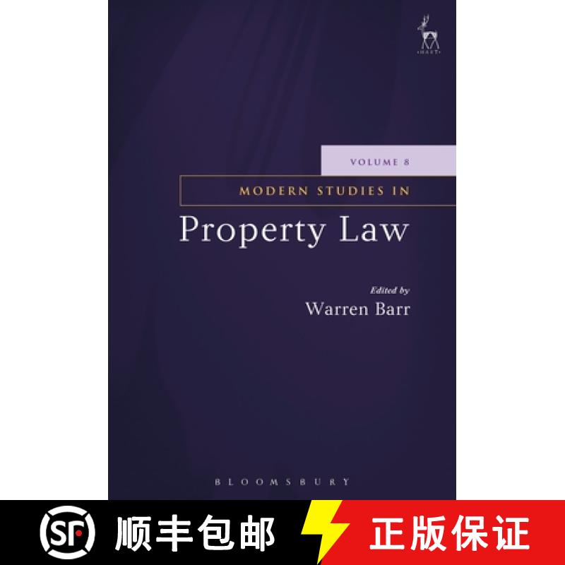 【3-4周达】Modern Studies in Property Law - Volume 8 [9781849466226]